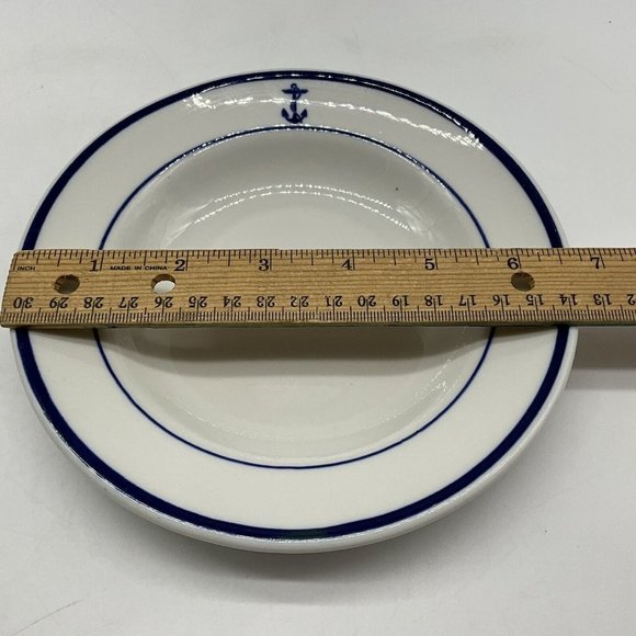 Shenango Vtg Navy China Restaurant Ware Includes Cup and Saucer and Small Bowl - Picture 11 of 16